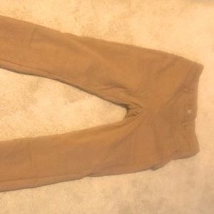 Uniqlo heat tech jeggings (beige/khaki color)